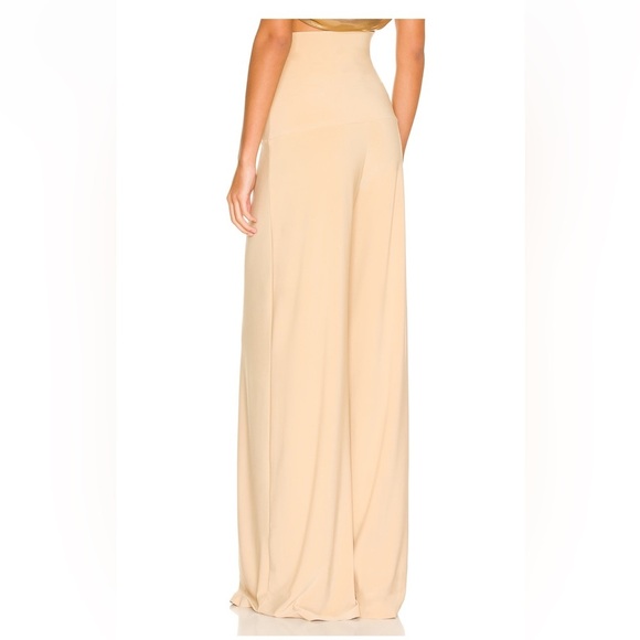 NORMA KAMALI high waist Elephant Pant Blonde size XS NWT - Picture 4 of 6